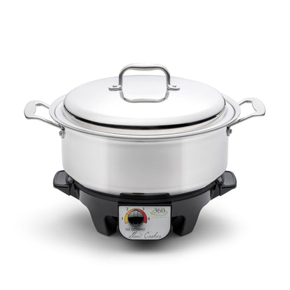 6 Quart Slow Cooker Set - 360 Cookware