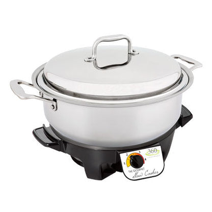 6 Quart Slow Cooker Set - 360 Cookware