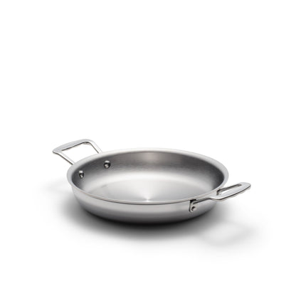 Factory Second Stainless Steel 10 Inch Fry Pan Two Short Handles - 360 Cookware